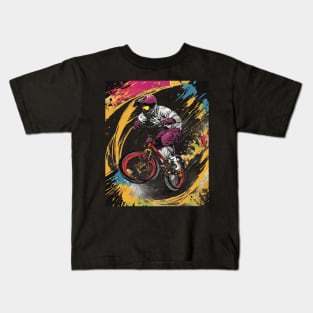 Bike Rider Kids T-Shirt